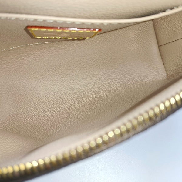 COSMETIC PM Monogram Coated Canvas Brown