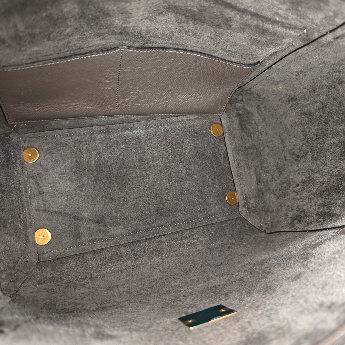 BELT Mini Calfskin Gray