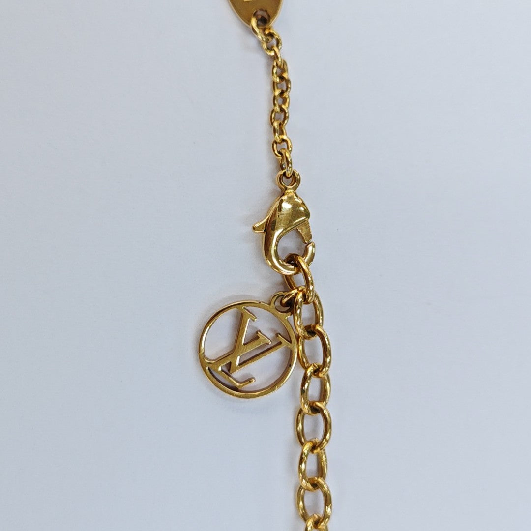 LV ICONIC Metal Gold Necklace