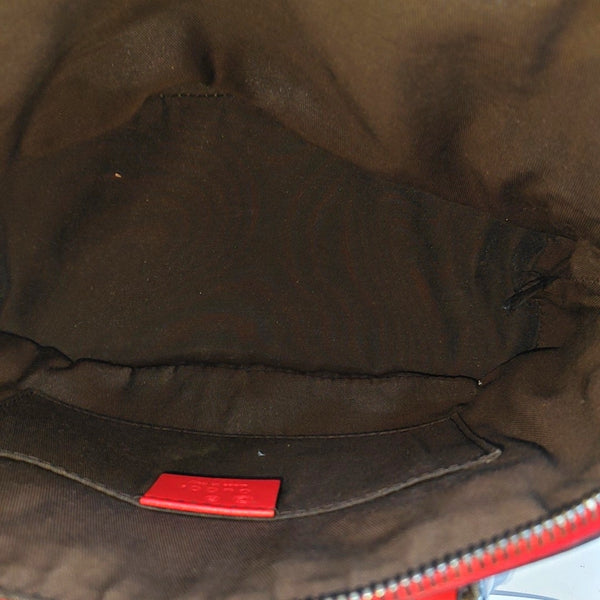 Dome Monogram Calfskin Red