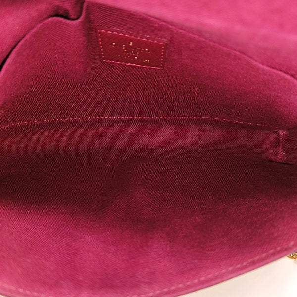 FÉLICIE Monogram Coated Canvas Brown