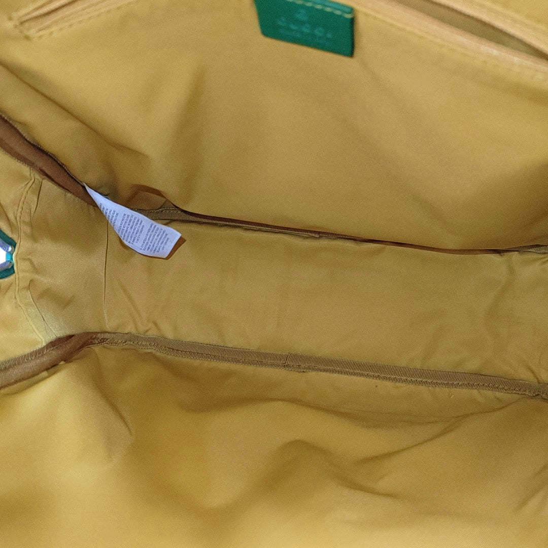 Monogram Coated Canvas Backpack Beige