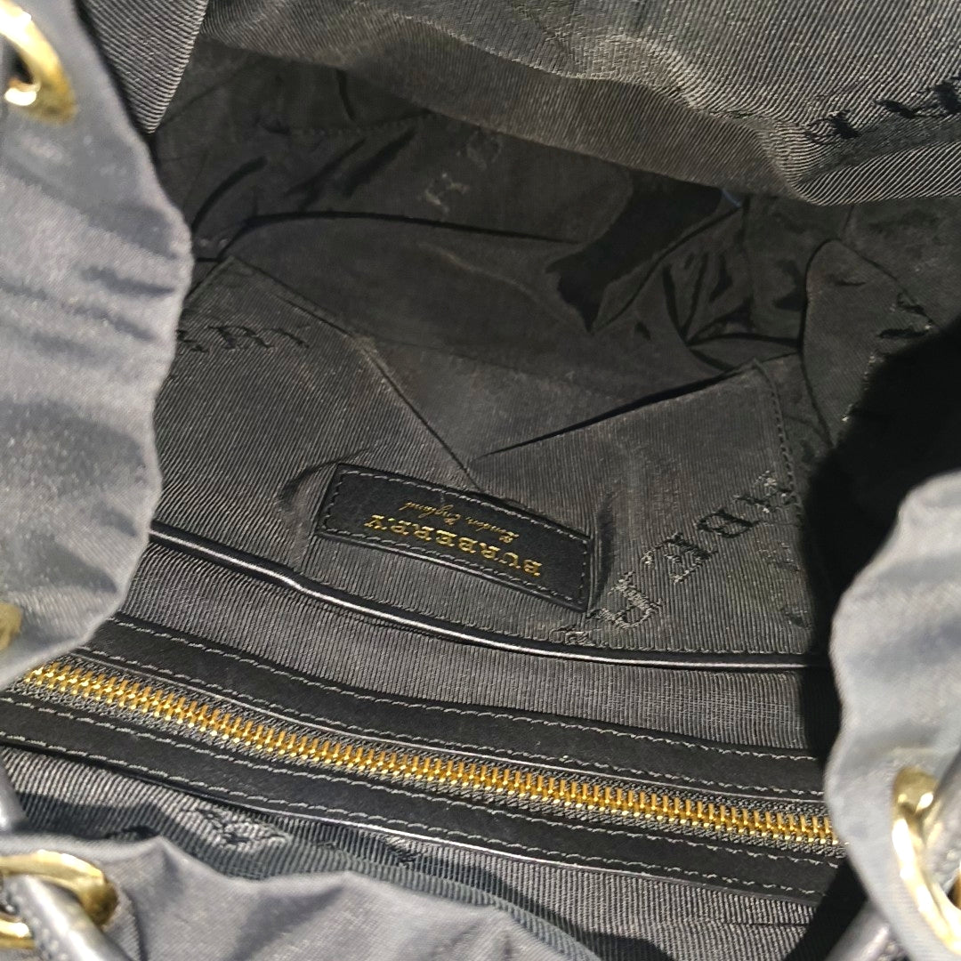 The Rucksack Medium Nylon Black