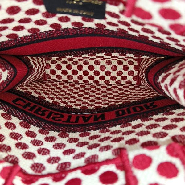Authenticated pre-owned  Book Tote Oblique Canvas Red - Tote Bag at Looply