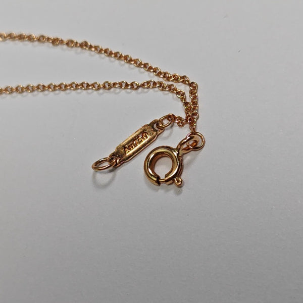 Tiffany T 18k Rose Gold Necklace