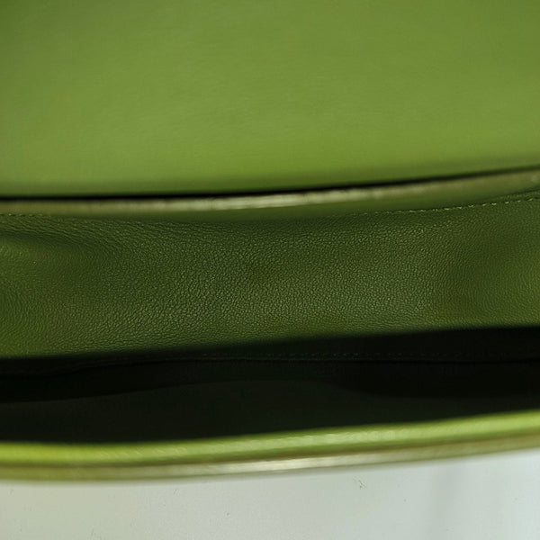 CRÉCY Small Calfskin Green