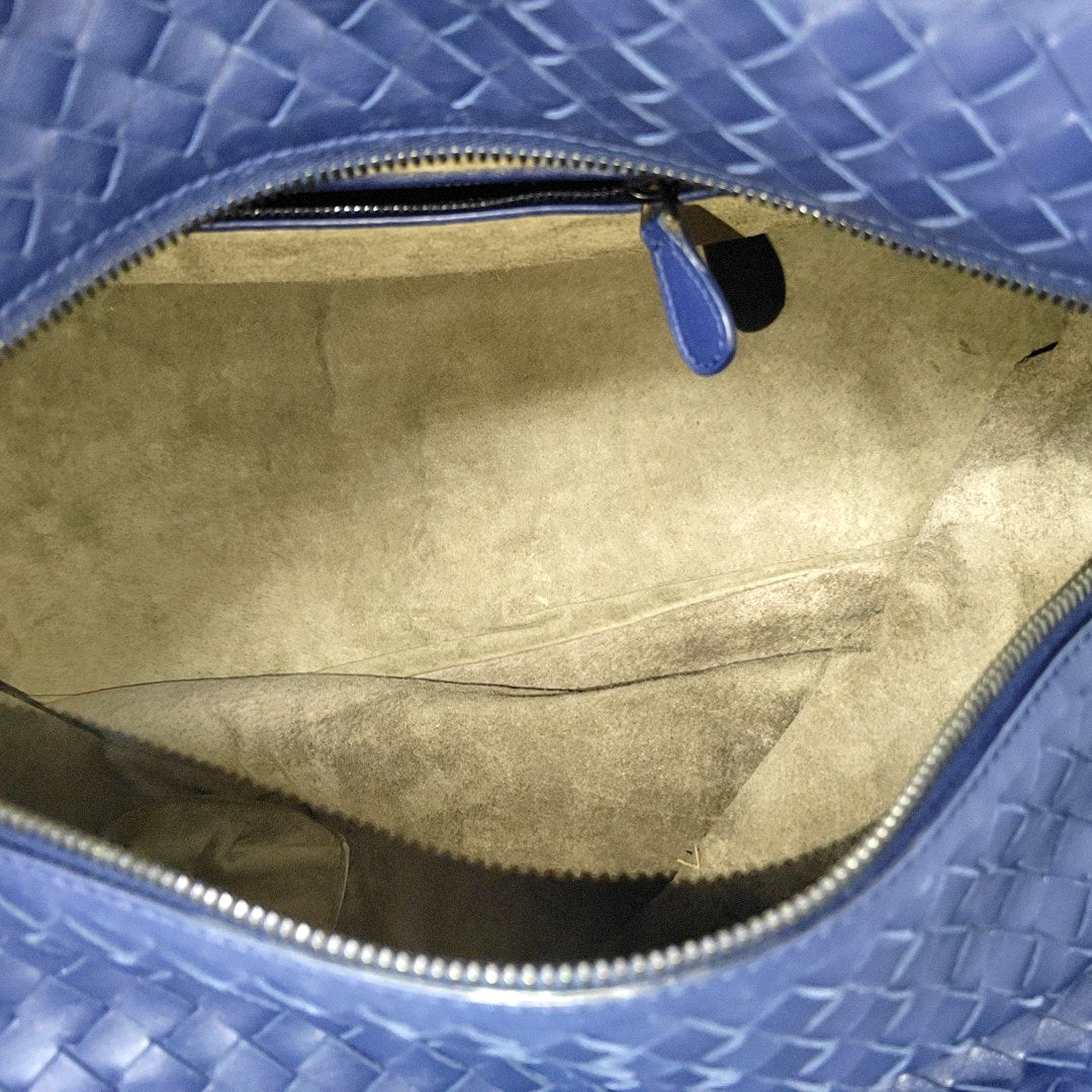 Calfskin Tote Bag Blue