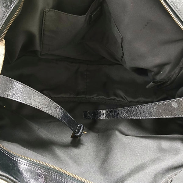 Canvas Top Handle Bag Brown