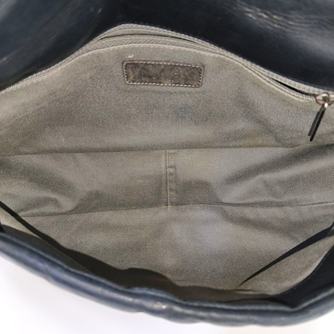 Calfskin Shoulder Bag Black