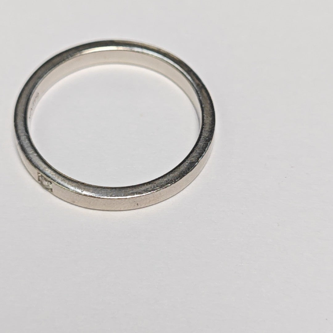 MARRYME Platinum 950 Silver Ring EU 62