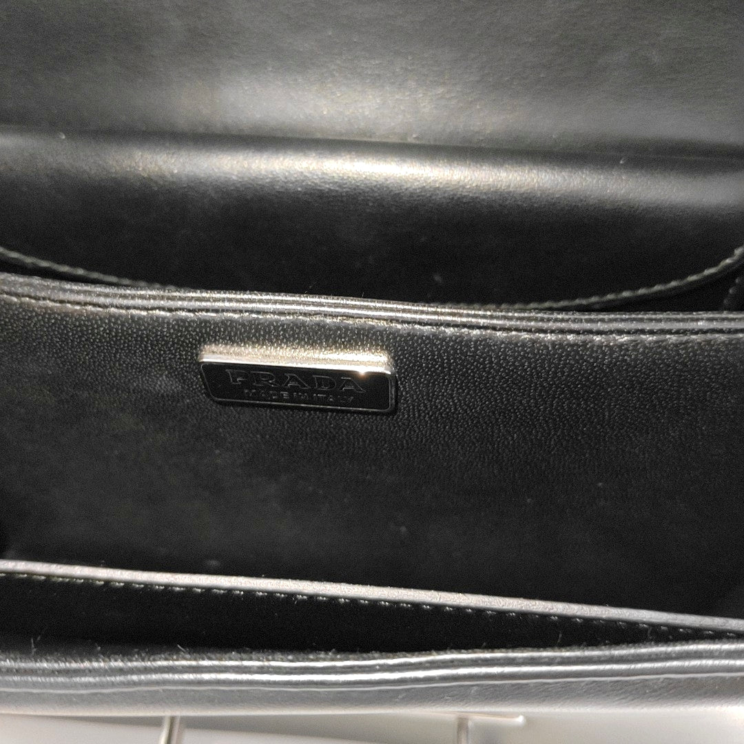 Cahier Quilted Lambskin Black