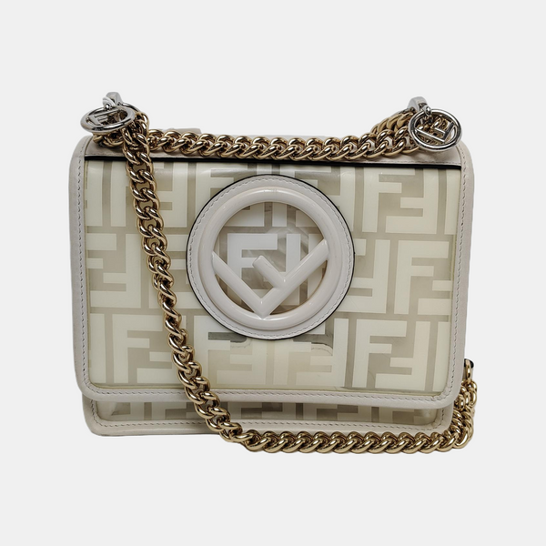Kan I Mini Calfskin White