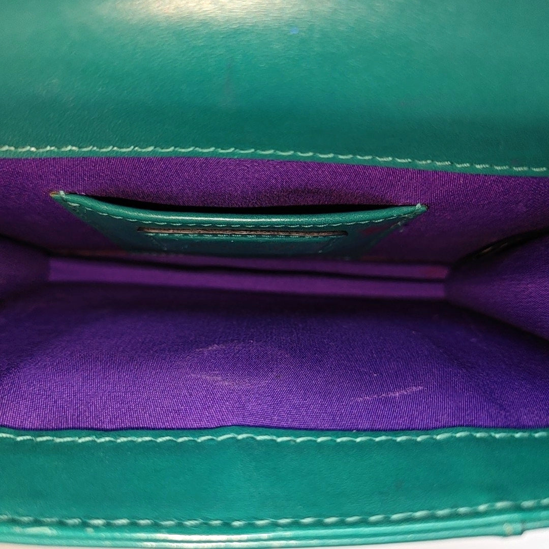 SERPENTI FOREVER Small Calfskin Green