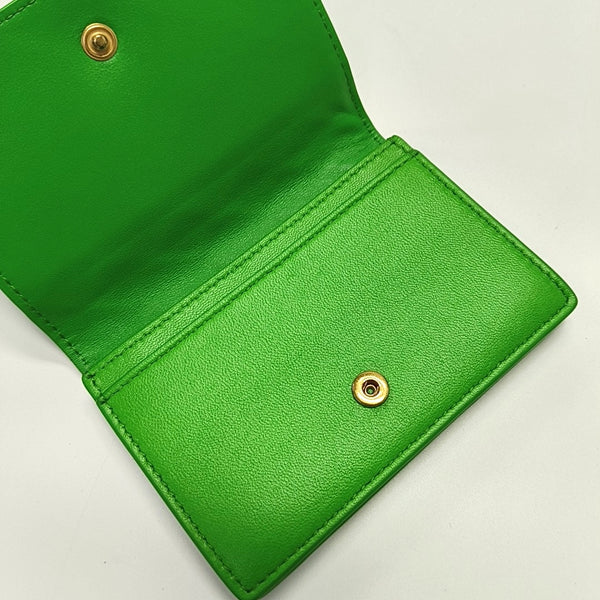 Calfskin Wallet Green