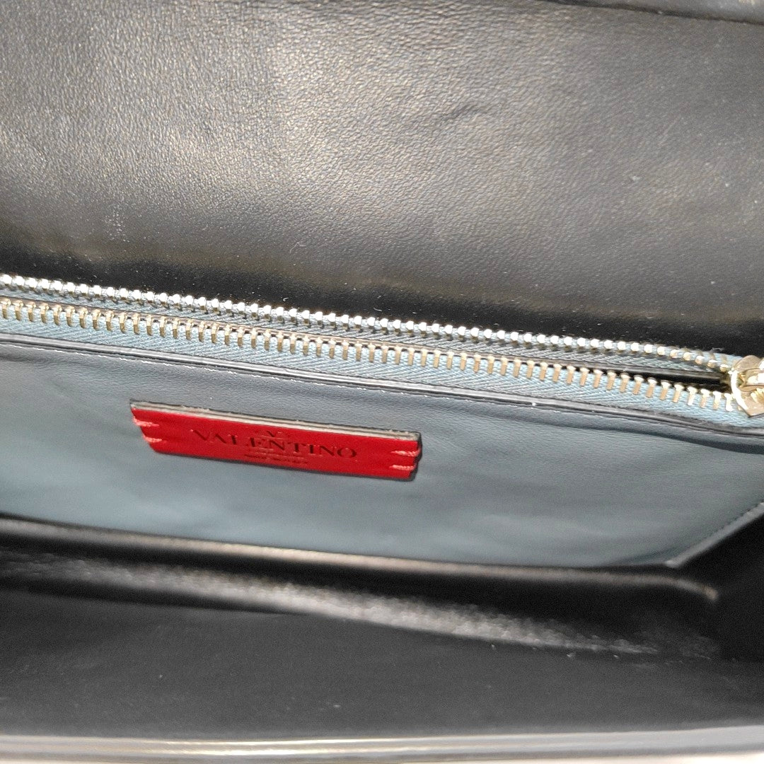 Rockstud Calfskin Blue