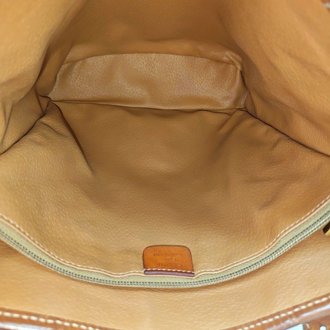 MACADAM TOTE Coated Canvas Brown