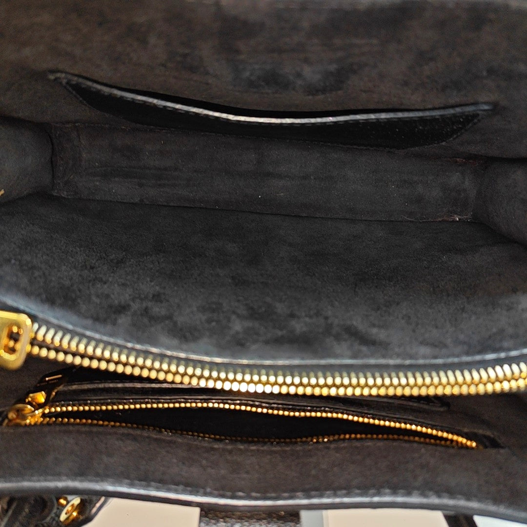 Calfskin Tote Bag Black