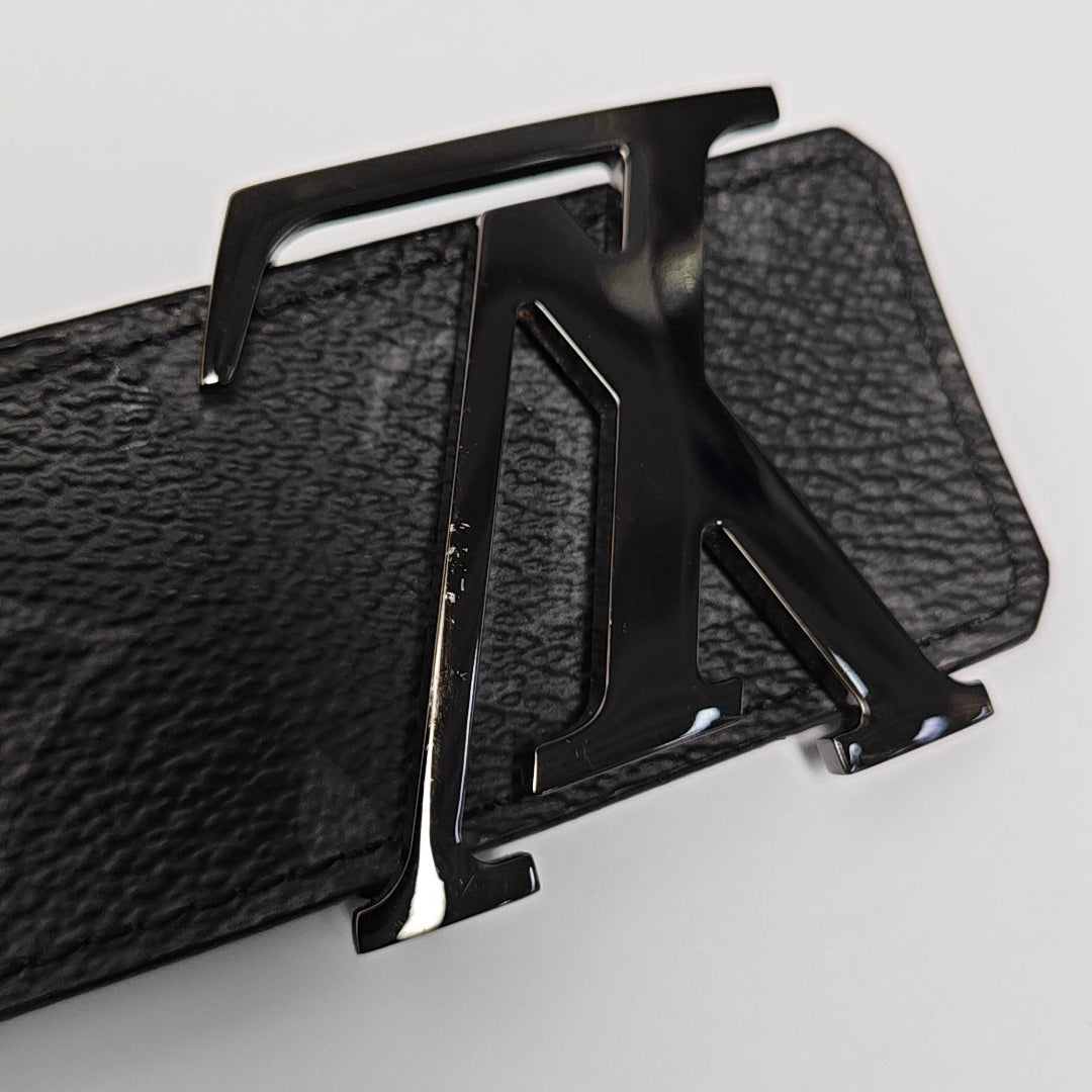Coated Canvas Belt Black