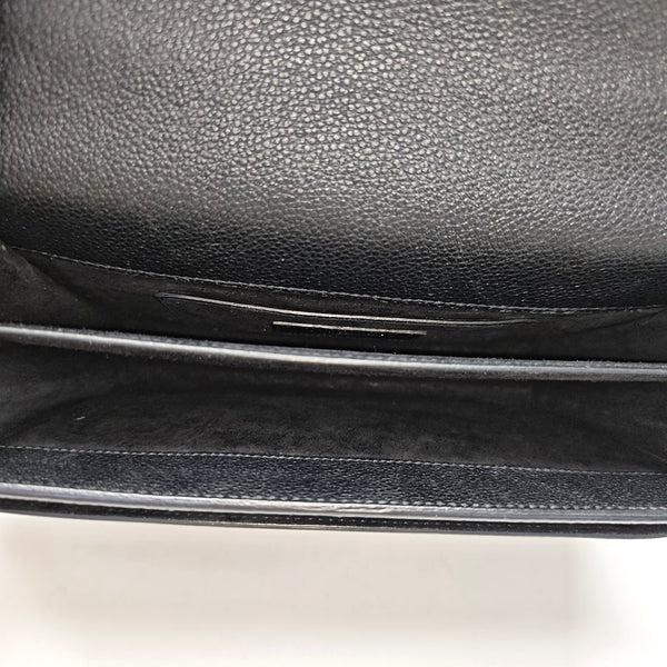SUNSET Medium Calfskin Black