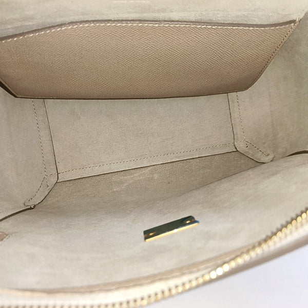 BELT Micro Calfskin Beige