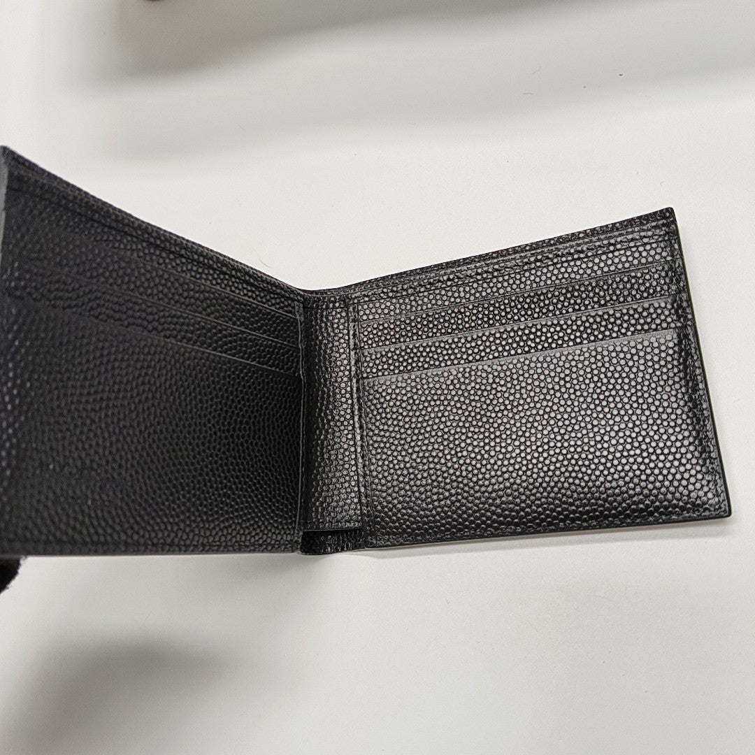 Calfskin Wallet Black