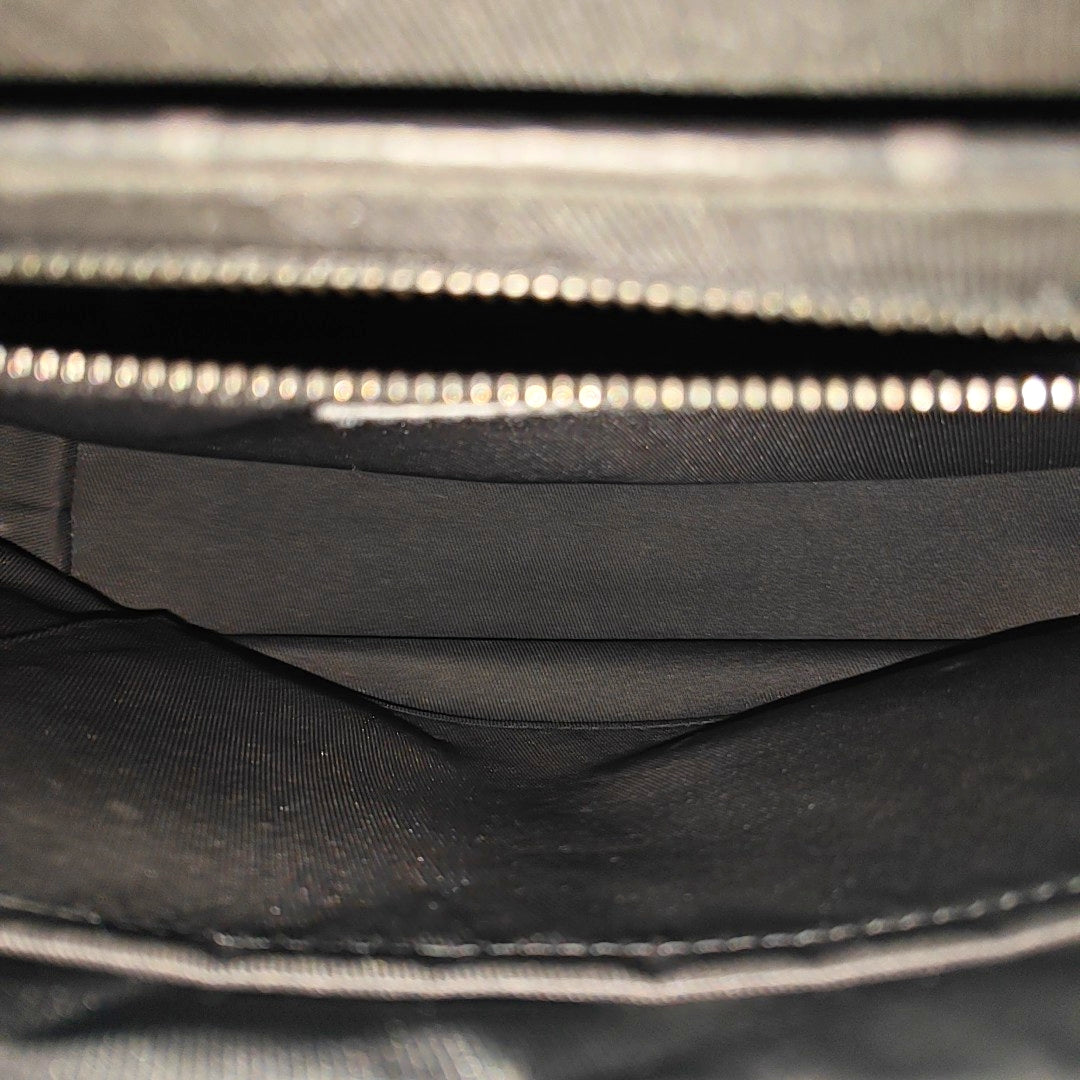 VOYAGER PM Monogram Coated Canvas Black