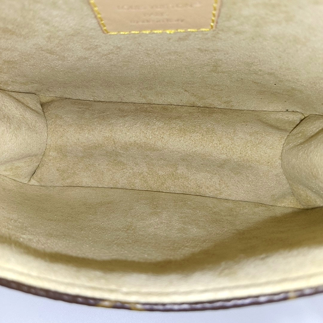 SAUMUR BB Monogram Coated Canvas Brown