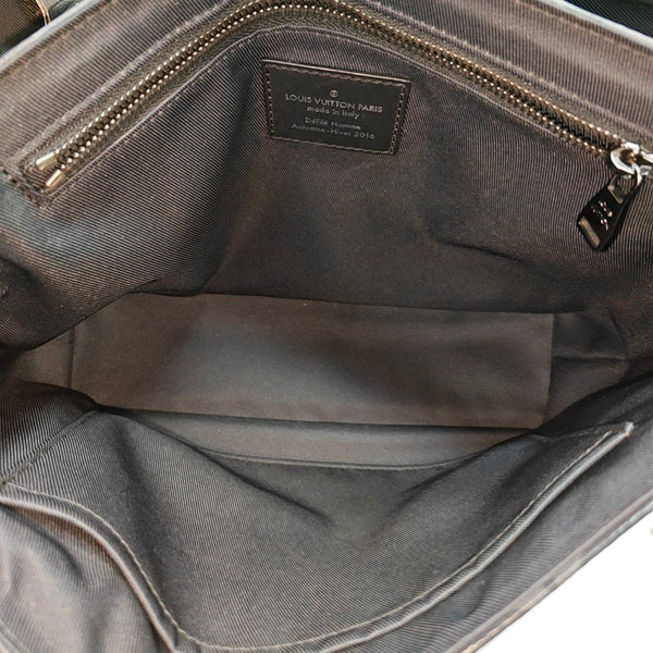 VOYAGER PM Monogram Coated Canvas Black