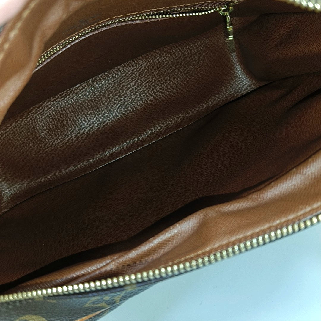 BOULOGNE Monogram Coated Canvas Brown