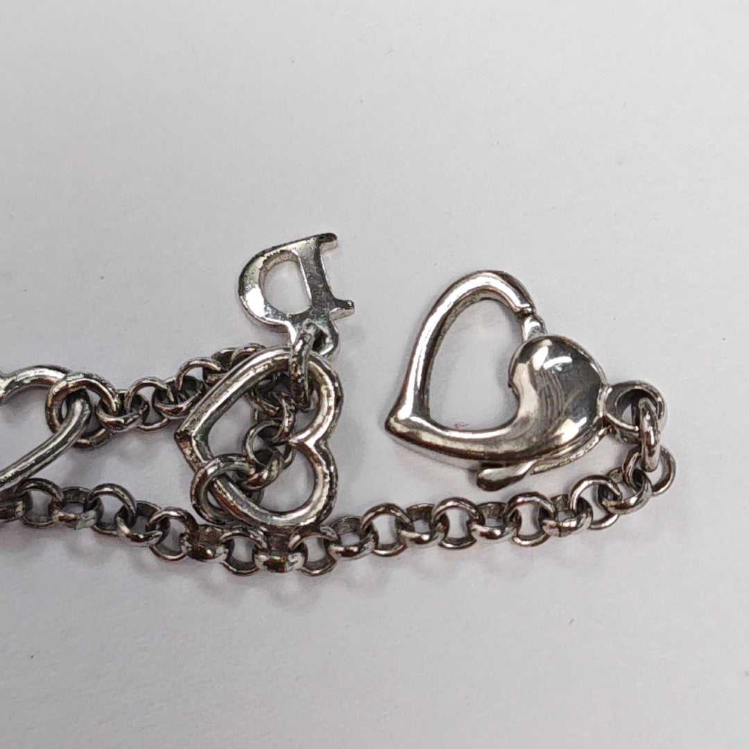 CD Swing Metal Silver Necklace