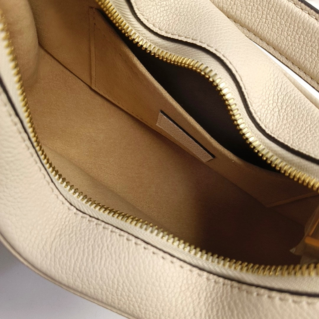 BAGATELLE Monogram Calfskin White