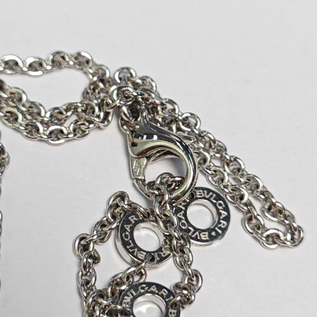 PARENTESI 18k White Gold Silver Necklace