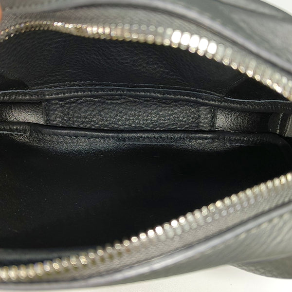 Calfskin Shoulder Bag Gray
