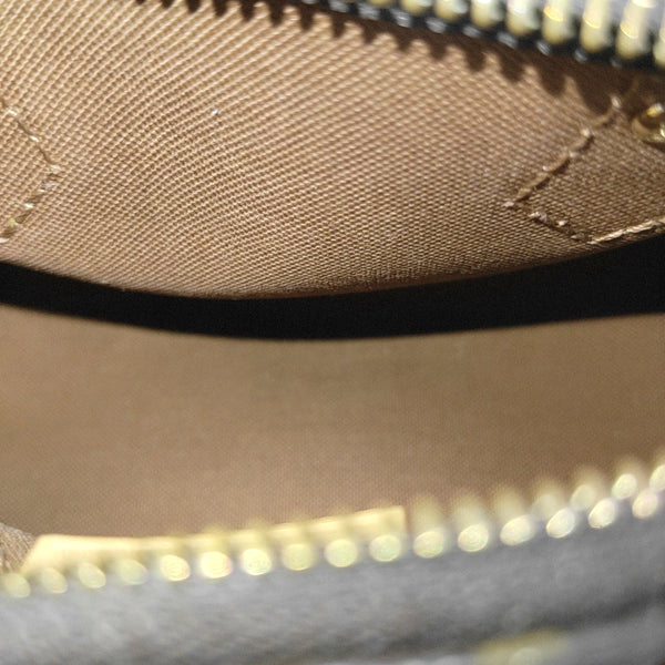 SPEEDY Nano Monogram Coated Canvas Brown