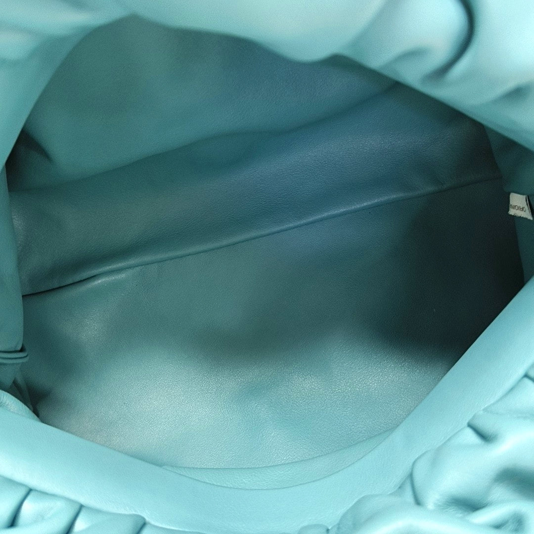The Pouch Mini Calfskin Blue