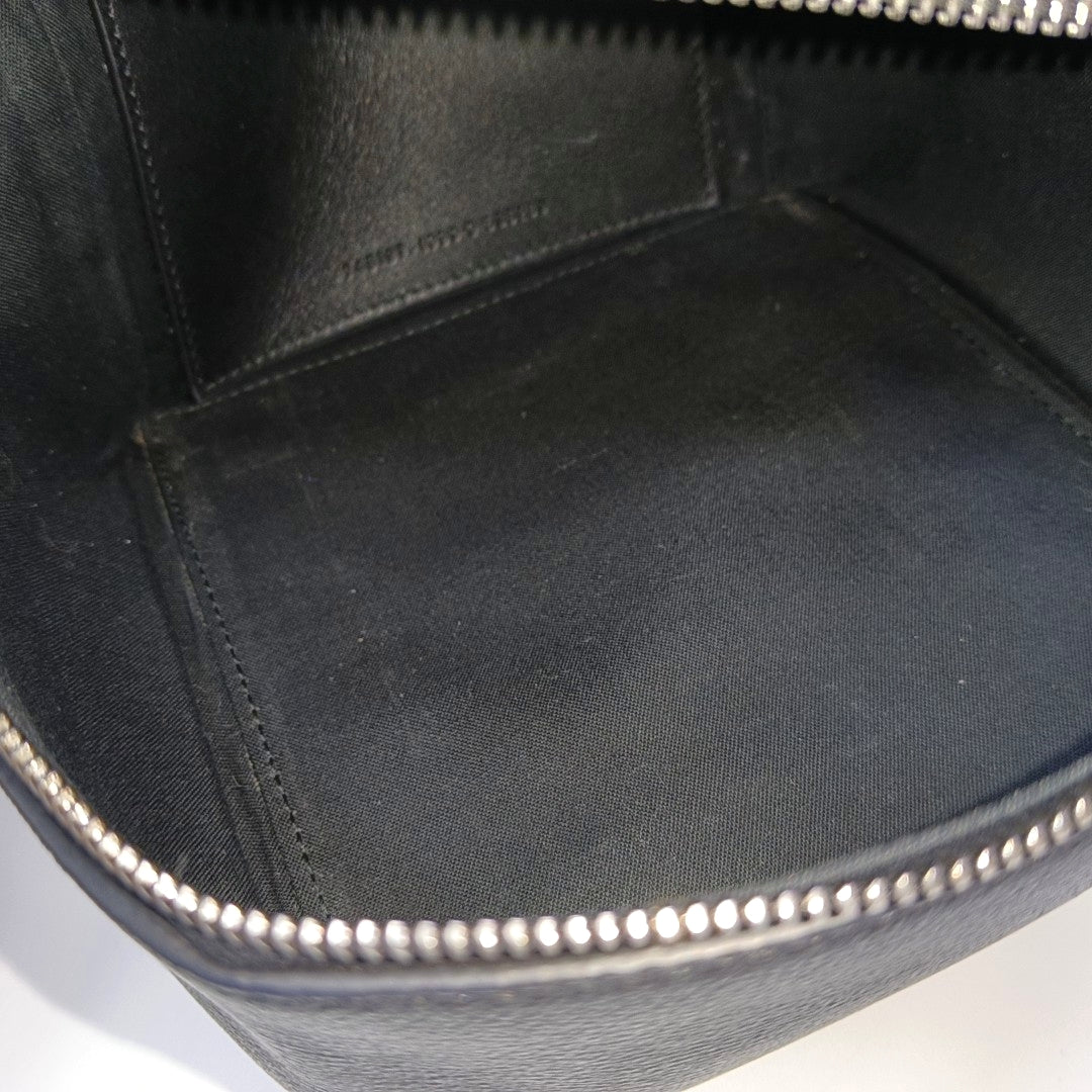 Calfskin Shoulder Bag Small Black