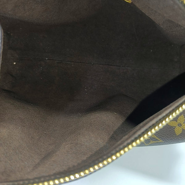 SIDE TRUNK MM Monogram Coated Canvas Brown