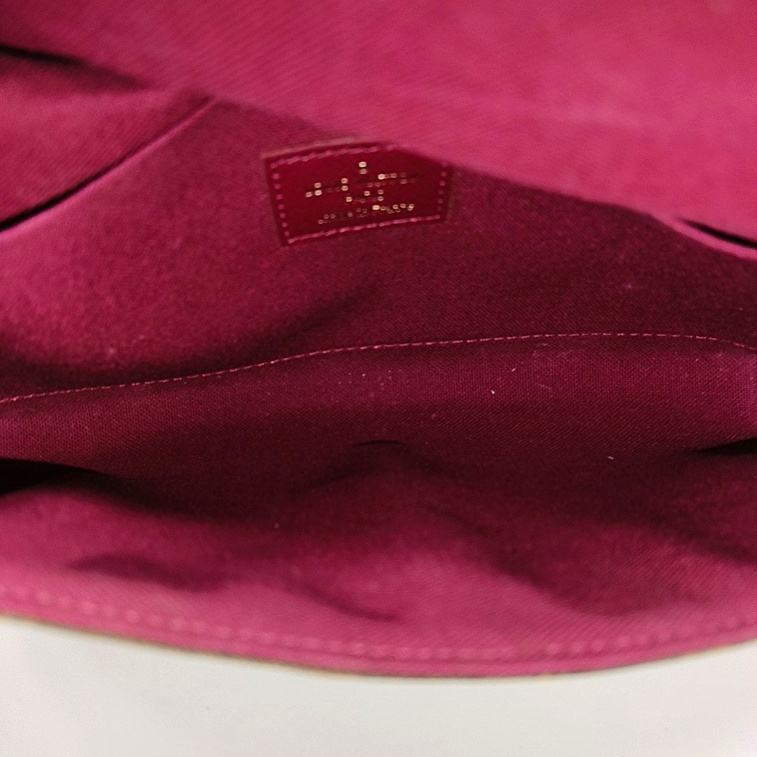 FÉLICIE Monogram Coated Canvas Brown
