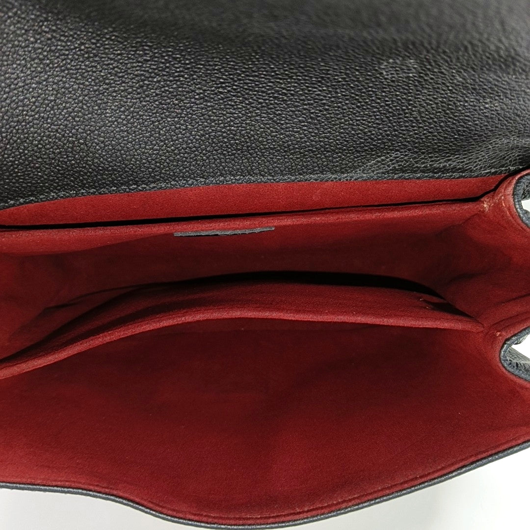 MÉTIS MM Monogram Calfskin Black