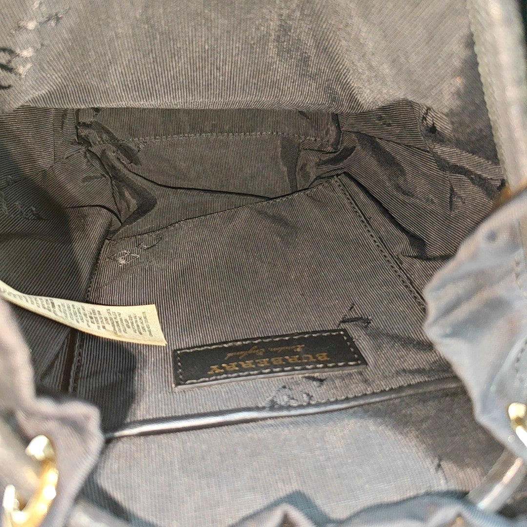 The Rucksack Nylon Black