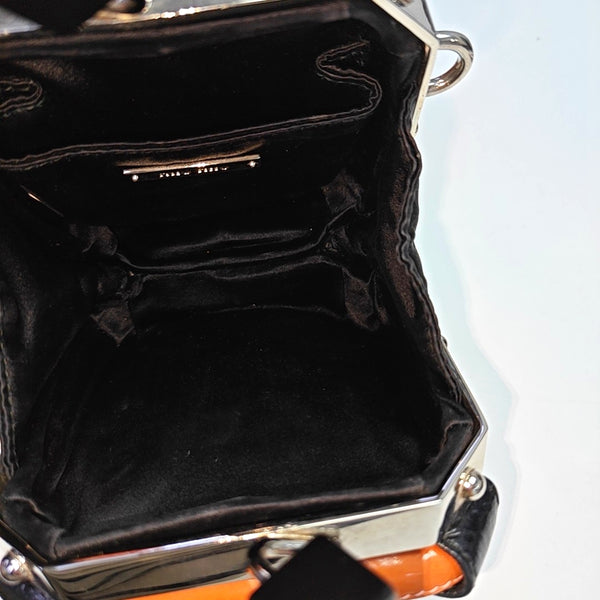 Patent Leather Shoulder Bag Red