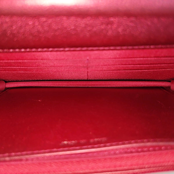 BOY CHANEL WOC Quilted Patent Leather Red
