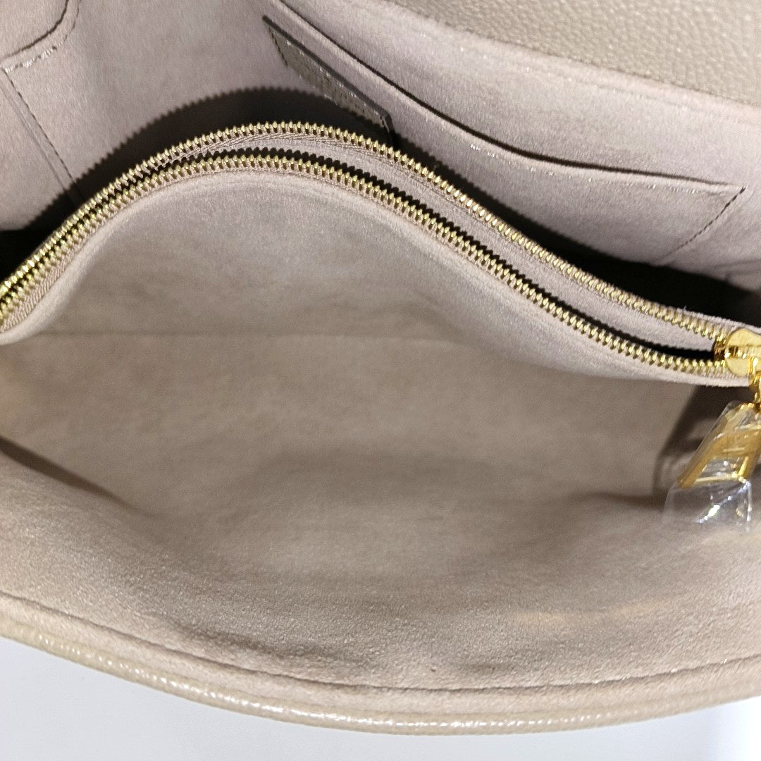 MADELEINE Monogram Calfskin Gray