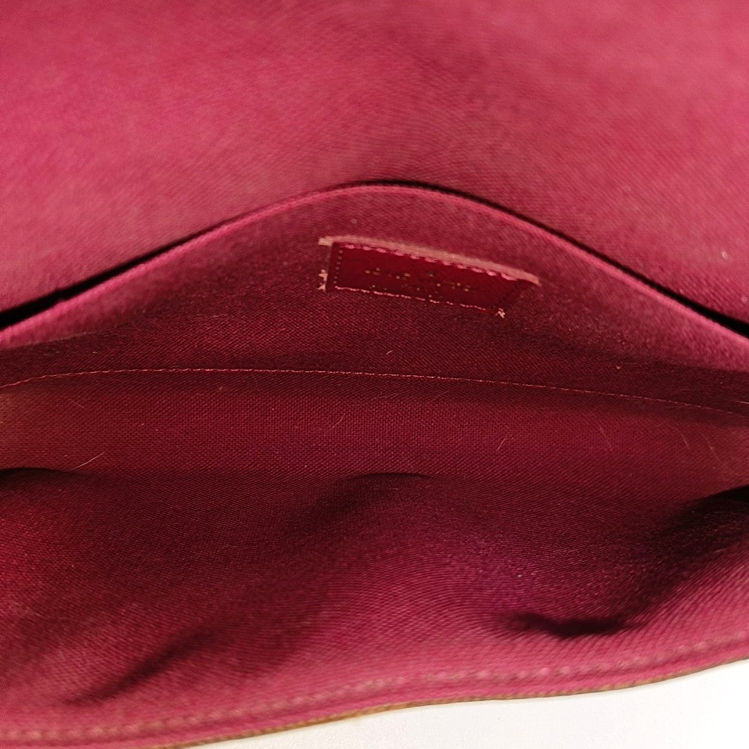 FÉLICIE Monogram Coated Canvas Brown