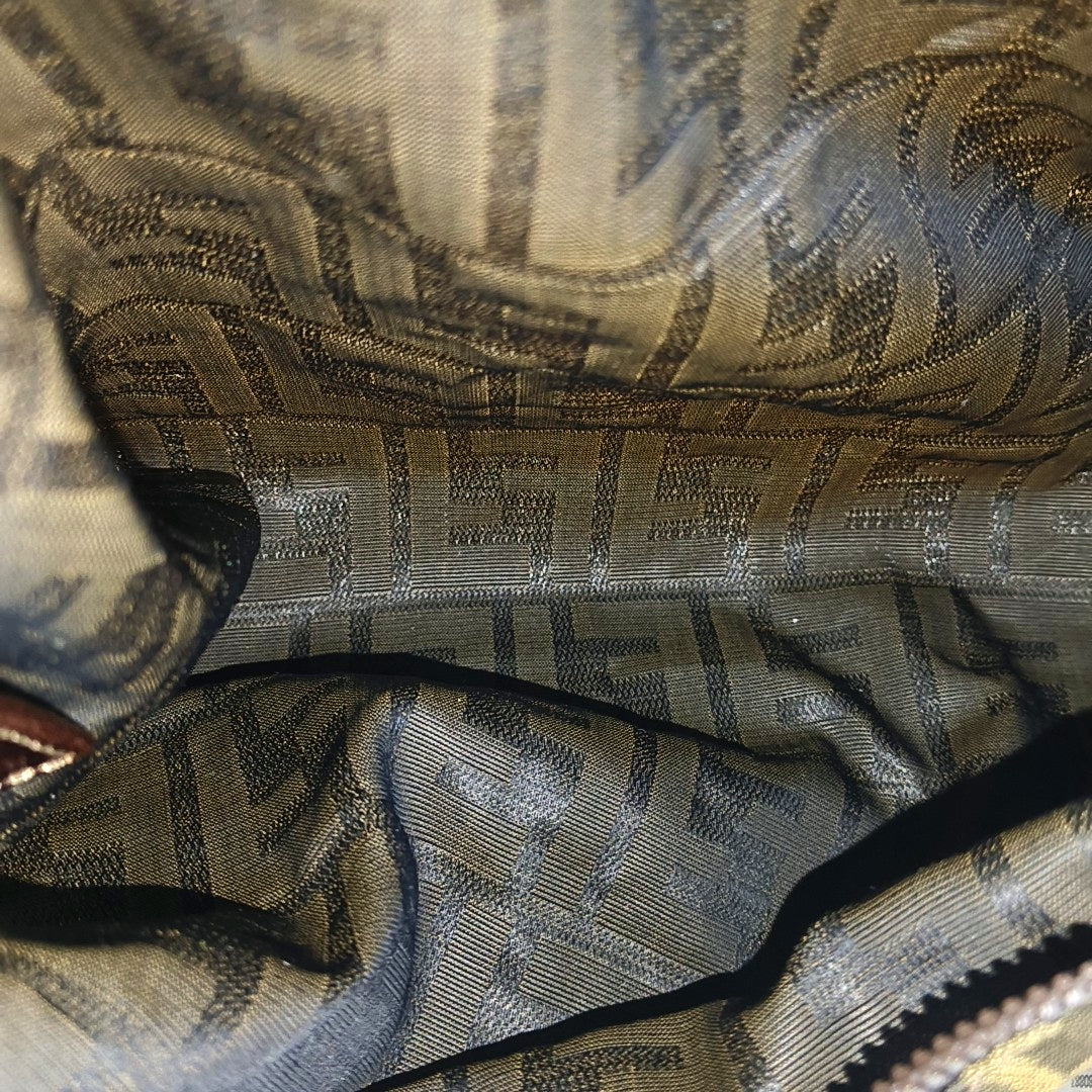 Fabric Clutch Brown