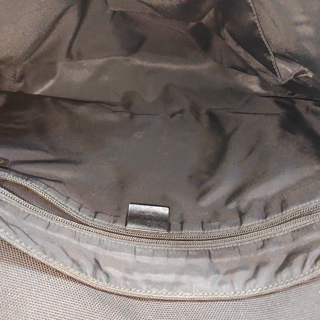 Canvas Shoulder Bag Black