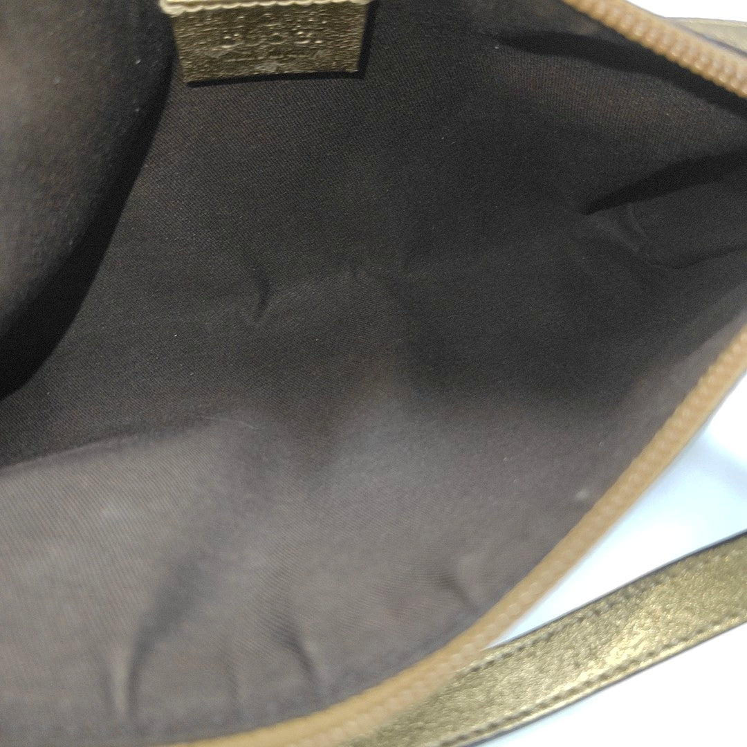 Monogram Canvas Top Handle Bag Brown