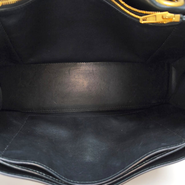 Crush Medium Calfskin Black