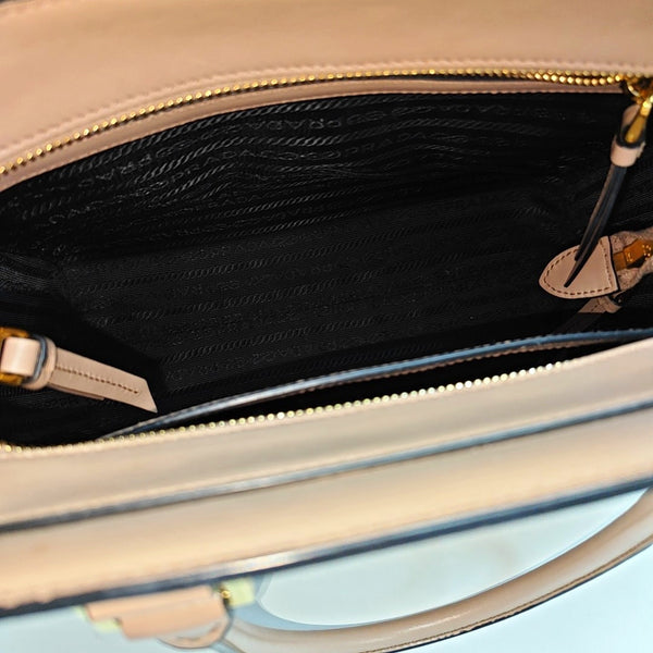 Saffiano Calfskin Tote Bag Pink