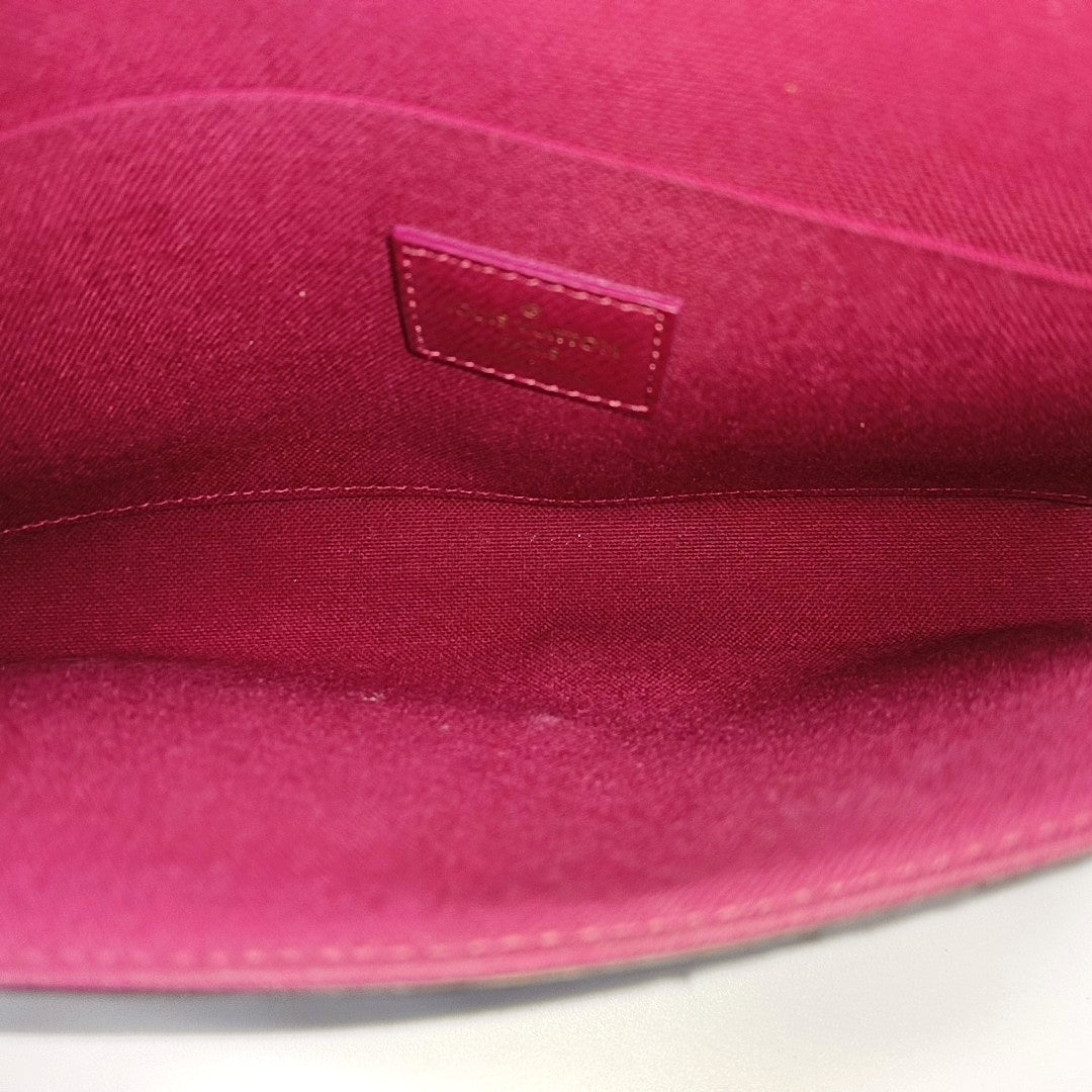 FÉLICIE Monogram Coated Canvas Brown